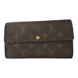 Louis Vuitton Vintage Monogram Portefeuille Sarah Long Wallet CA0994 Pre-Owned